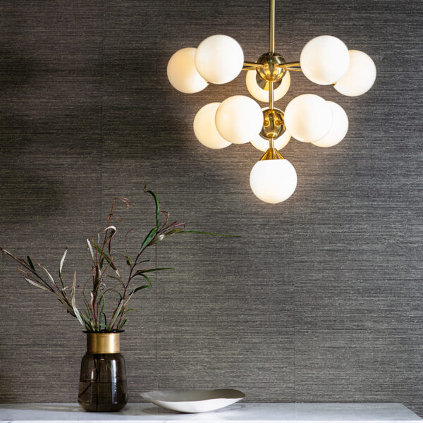 Oscar 11 Pendant Light | Brushed Gold