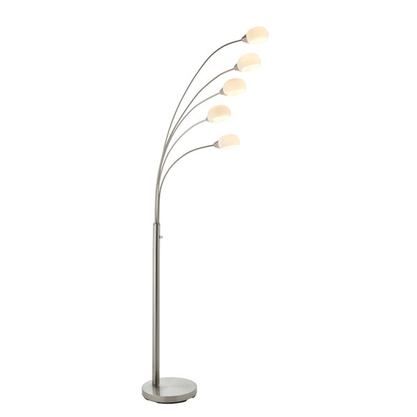 White Jaspa 5 Floor Lamp