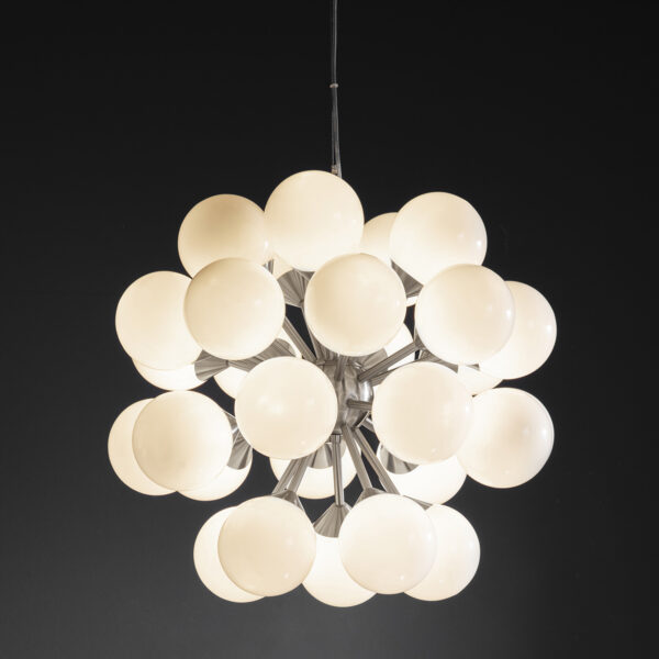 Silver Oscar 28 Pendant Light | Nickel