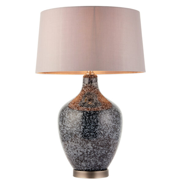 Ilsa Table Lamp Grey | Black