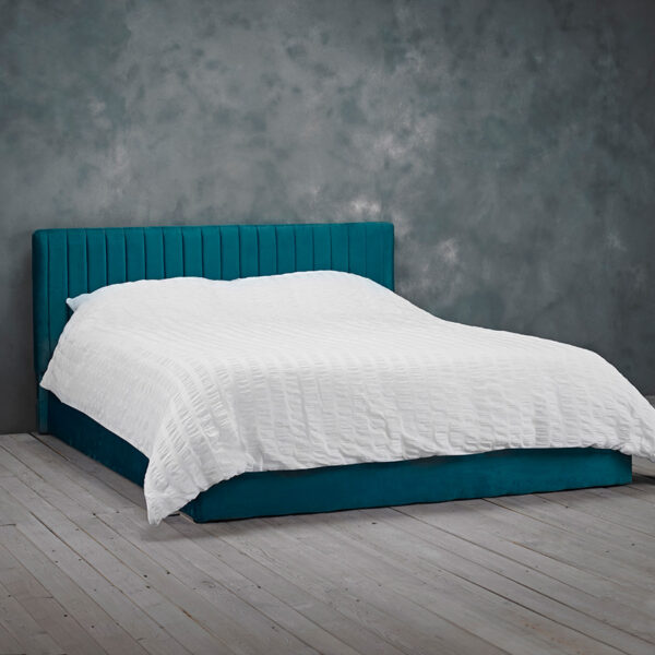 Shadwell Kingsize Bed | Teal