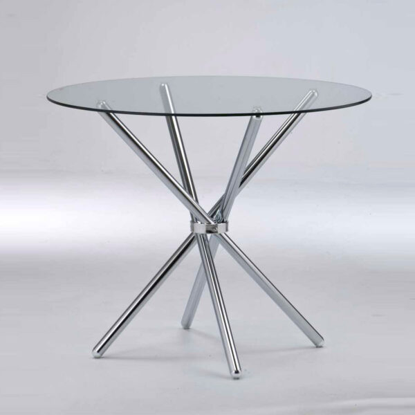 Casa Dining Table | Glass Top | Self Assembly