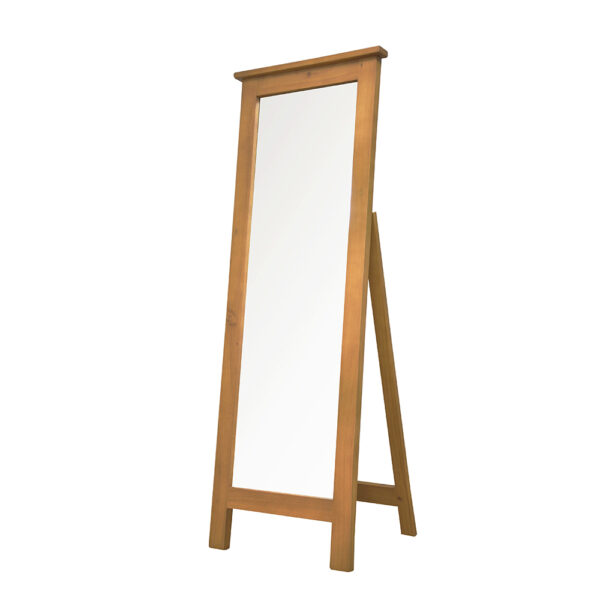 Messina Pine Cheval Mirror