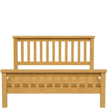 Messina Pine 5′ High End King Size Bed