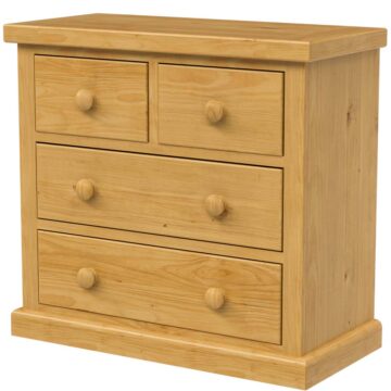 Messina Pine Small 2 Over 2 Chest | Clearance