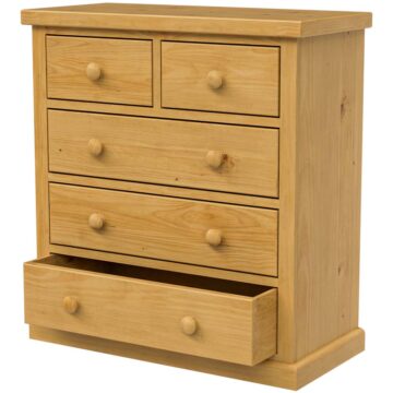 Messina Pine 2 Over 3 Chest