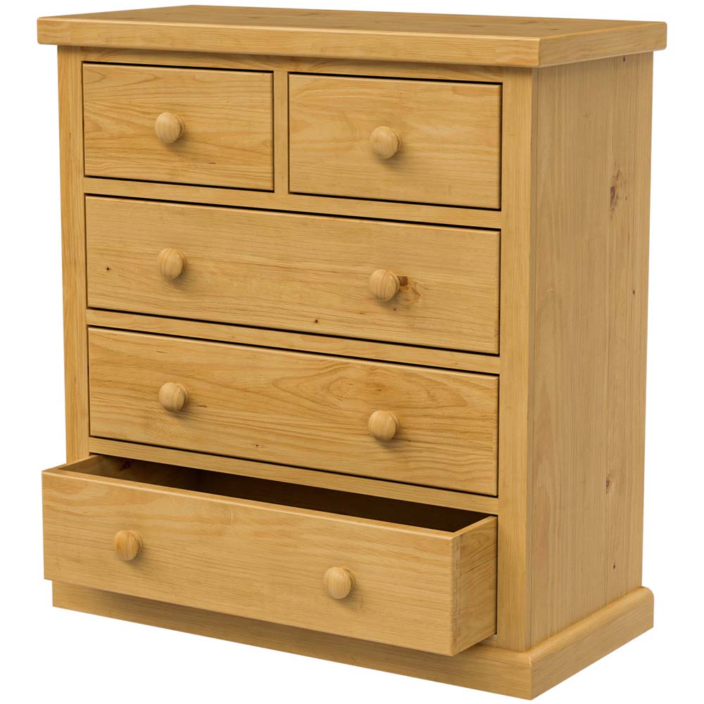 Messina Pine 2 Over 3 Chest