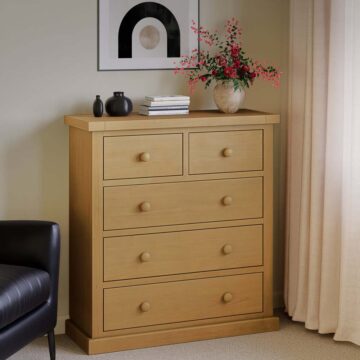 Messina Pine 2 Over 3 Chest