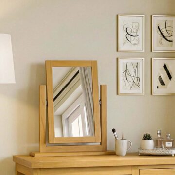 Messina Pine Vanity Mirror