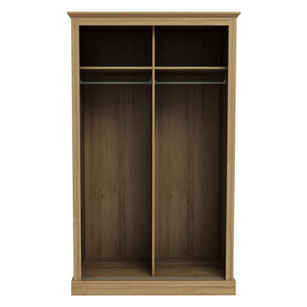 Latimer 2 Door Sliding Wardrobe | Oak Finish