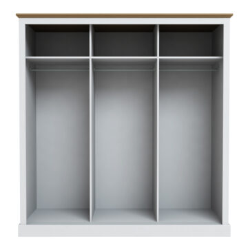 Latimer White 3 Door Sliding Wardrobe