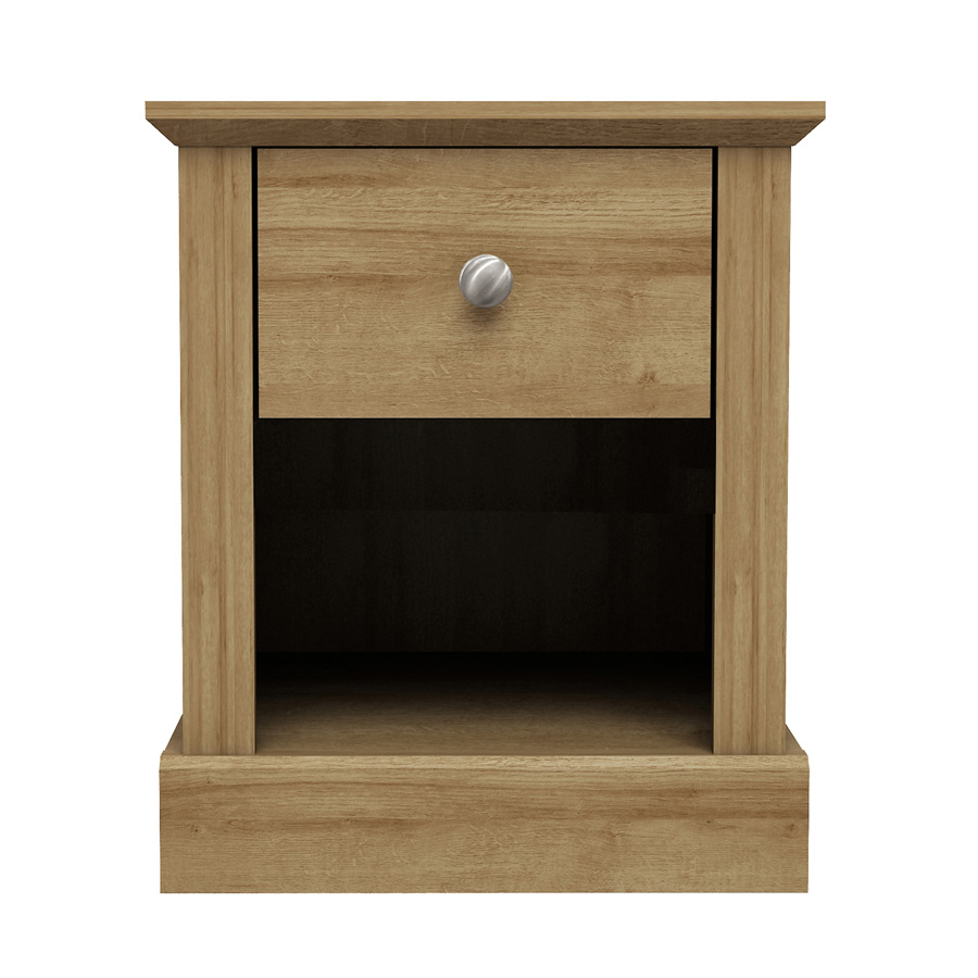 Latimer Lamp Table Oak Finish Oak World