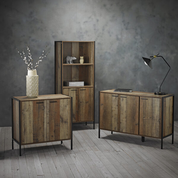 Colliers 2 Door Wardrobe | Distressed Oak Effect