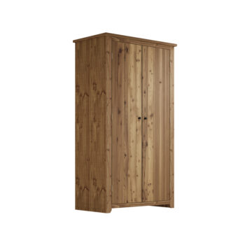 Heathrow 2 Door Wardrobe | Pine