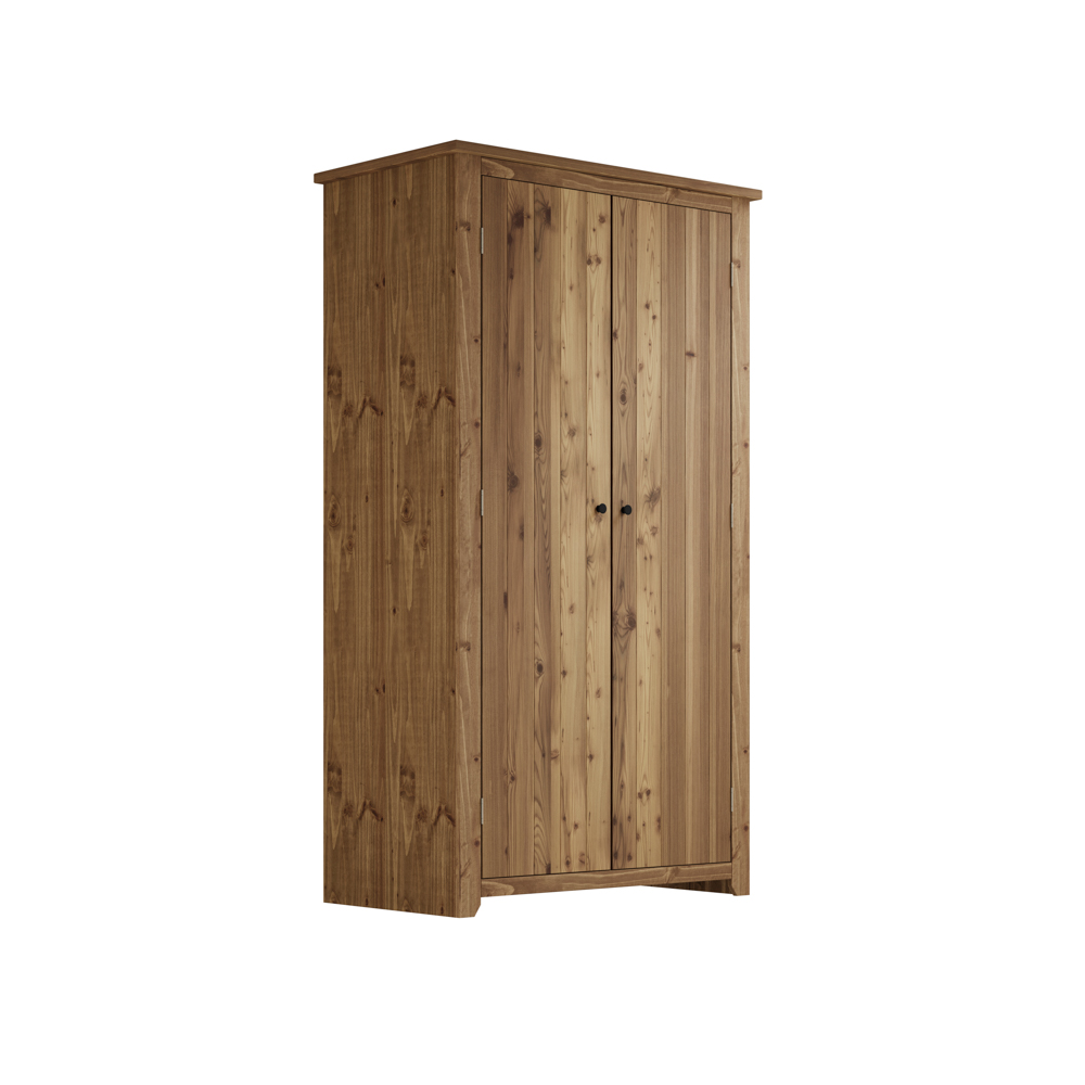 Heathrow 2 Door Wardrobe | Pine