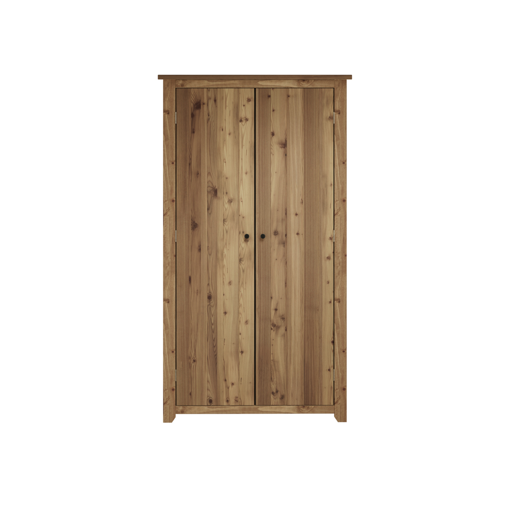 Heathrow 2 Door Wardrobe | Pine