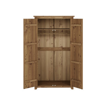 Heathrow 2 Door Wardrobe | Pine