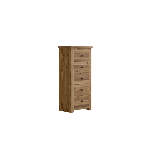 Heathrow 5 Drawer Chest | Pine | Self Assembly