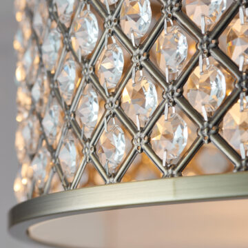 Hudson Ceiling Lamp | Antique Brass