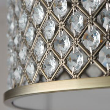Hudson Ceiling Lamp | Antique Brass