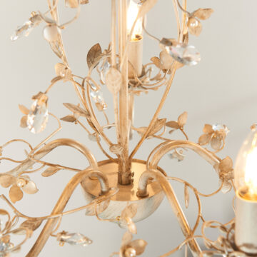 Gold Lullaby 5 Pendant Light