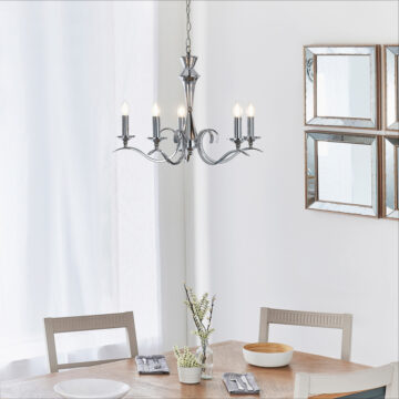 Kora 5 Pendant Light | Chrome