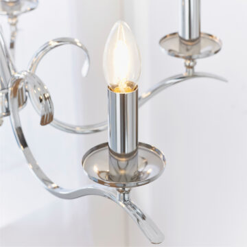 Kora 5 Pendant Light | Chrome