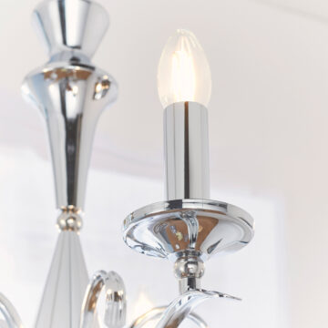 Kora 5 Pendant Light | Chrome