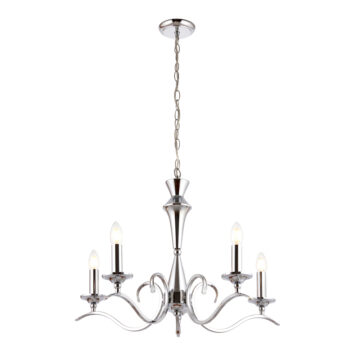 Kora 5 Pendant Light | Chrome