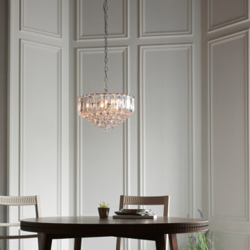 Fargo 3 Pendant Light | Brass 380mm