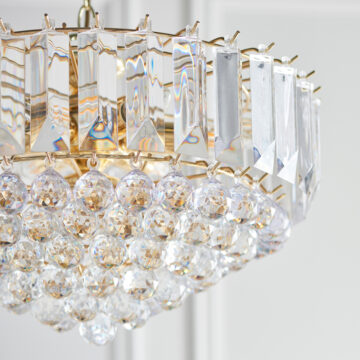 Fargo 3 Pendant Light | Chrome | 380mm