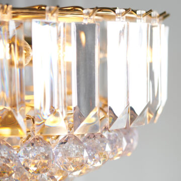 Fargo 3 Pendant Light | Chrome | 380mm