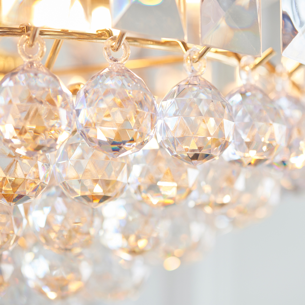 Fargo 3 Pendant Light | Chrome | 380mm