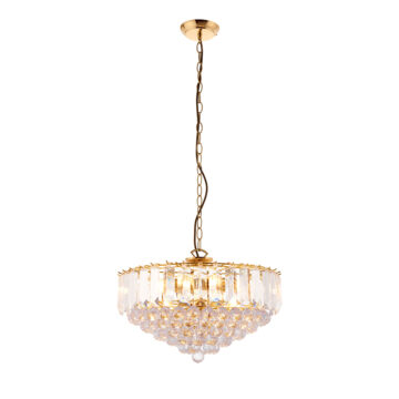 Fargo 3 Pendant Light | Chrome | 380mm