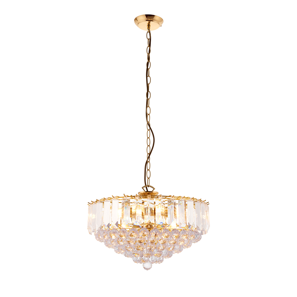 Fargo 3 Pendant Light | Chrome | 380mm