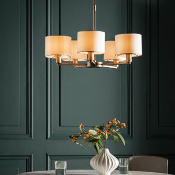 White Daley 5 Pendant | Matt Nickel