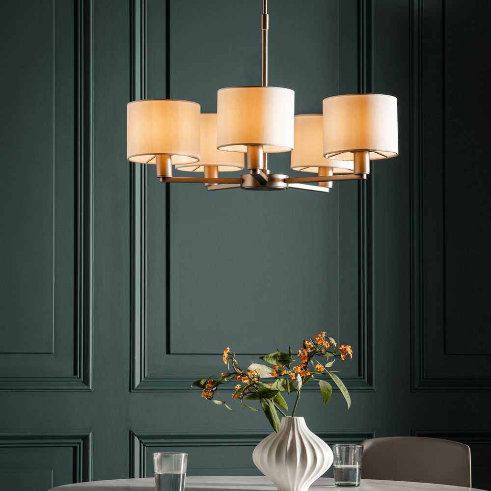 White Daley 5 Pendant | Matt Nickel