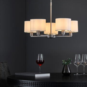 White Daley 5 Pendant | Matt Nickel