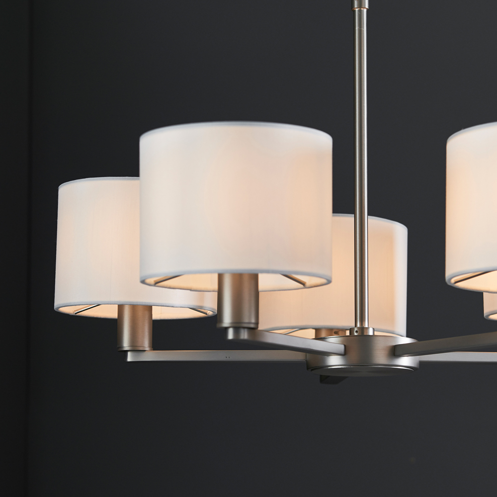 White Daley 5 Pendant | Matt Nickel