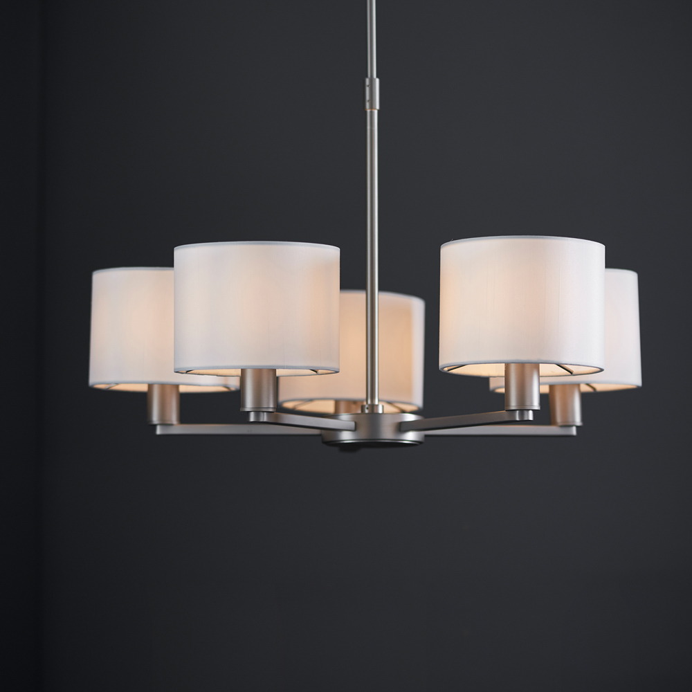 White Daley 5 Pendant | Matt Nickel