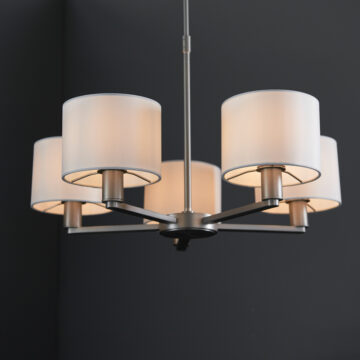White Daley 5 Pendant | Matt Nickel