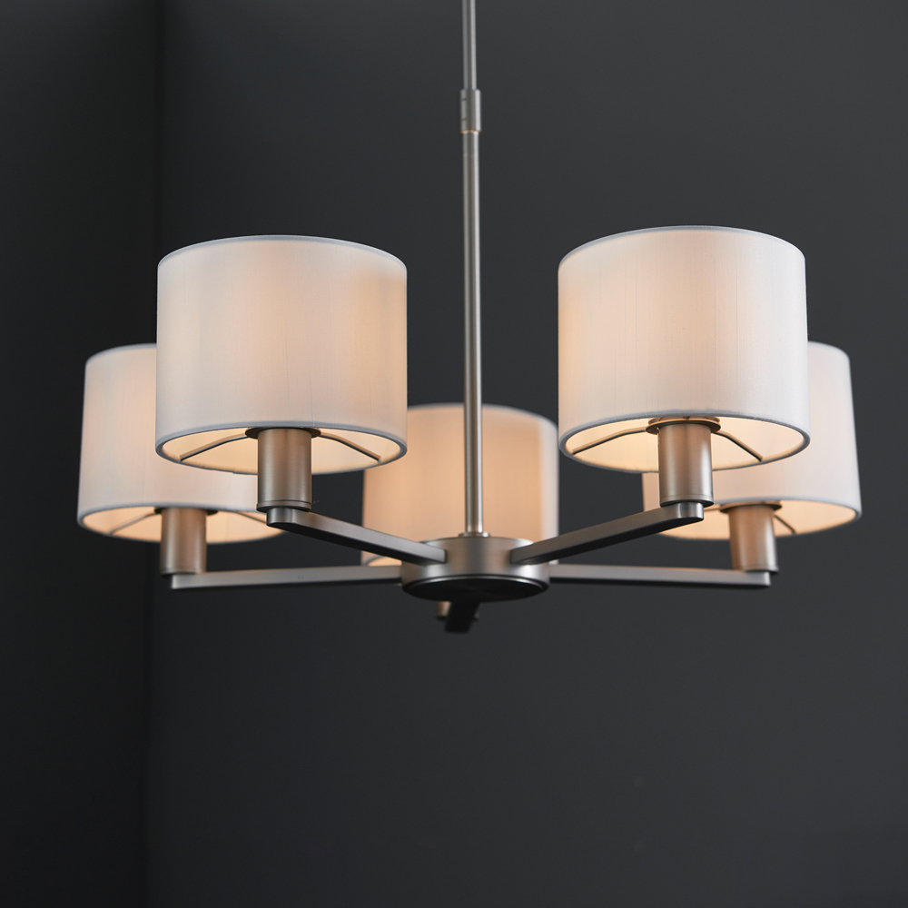 White Daley 5 Pendant | Matt Nickel