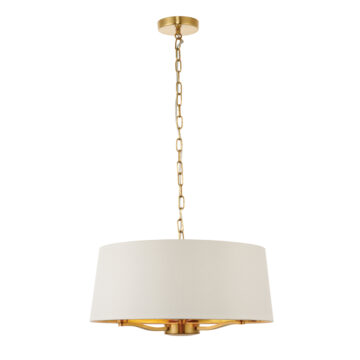 Harvey 1 Pendant Light | Brushed Gold
