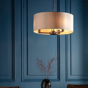 Daley Pendant | Antique Bronze 395-655mm