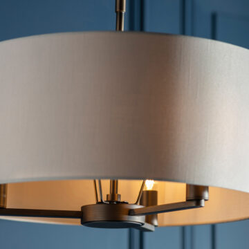 Daley Pendant | Antique Bronze 395-655mm