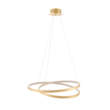 Gold Scribble Pendant Light