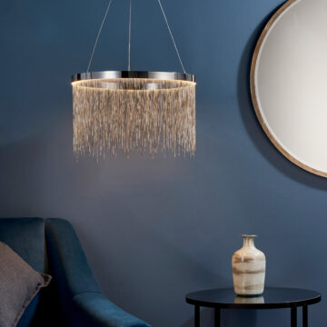 Silver Zelma Pendant Light