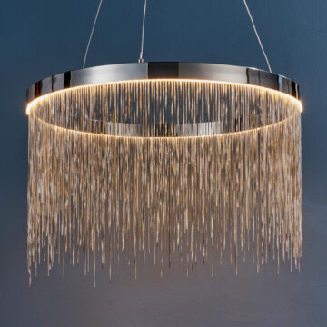 Silver Zelma Pendant Light