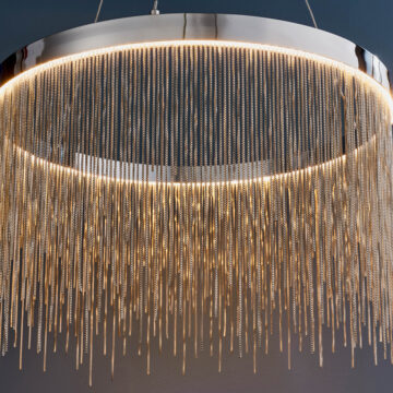 Silver Zelma Pendant Light