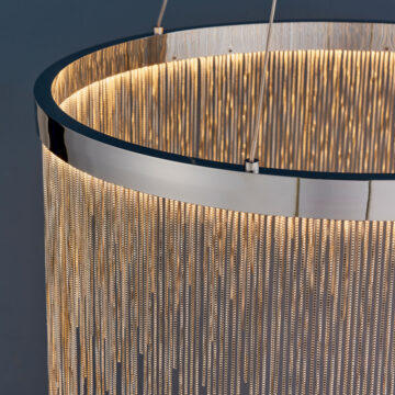 Silver Zelma Pendant Light